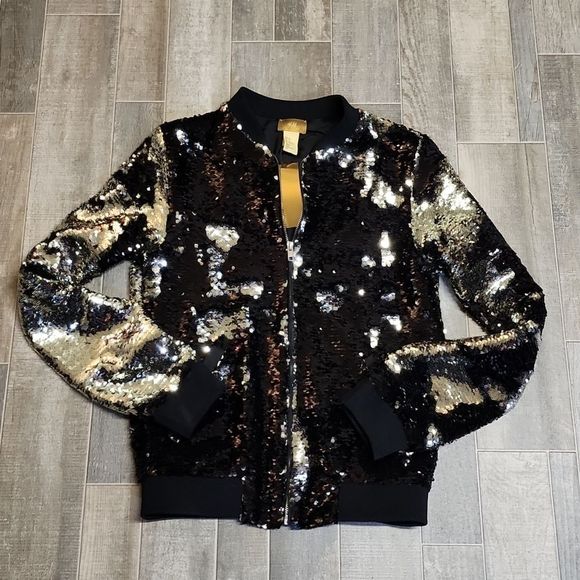 H & M Brand sequence zip up jacket - Picture 1 of 11